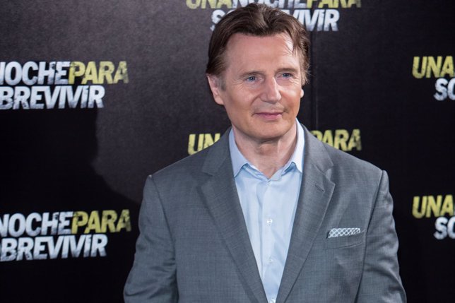 Liam Neeson en la presentación de 'Una noche para sobrevivir'