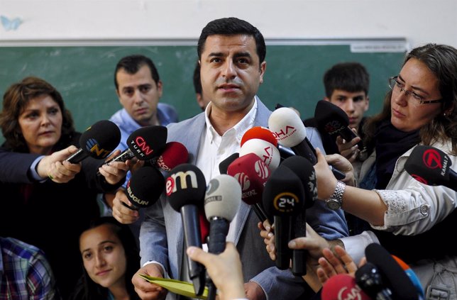 El copresidente del HDP, Selahattin Demirtas