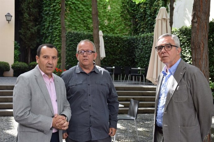 Ruiz Espejo, Tellez (CAL) y José Lebrero (M picasso málaga)