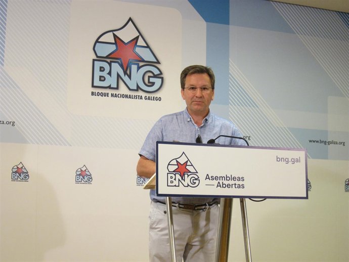 Xavier Vence, portavoz nacional del BNG