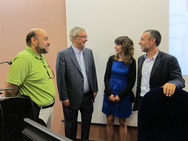 Guillermo Fernández, Ángel Iriarte, Miguel Laparra y Nerea Zugasti