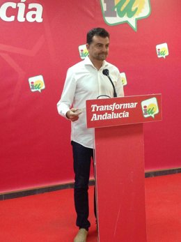 Antonio Maíllo en rueda de prensa este lunes