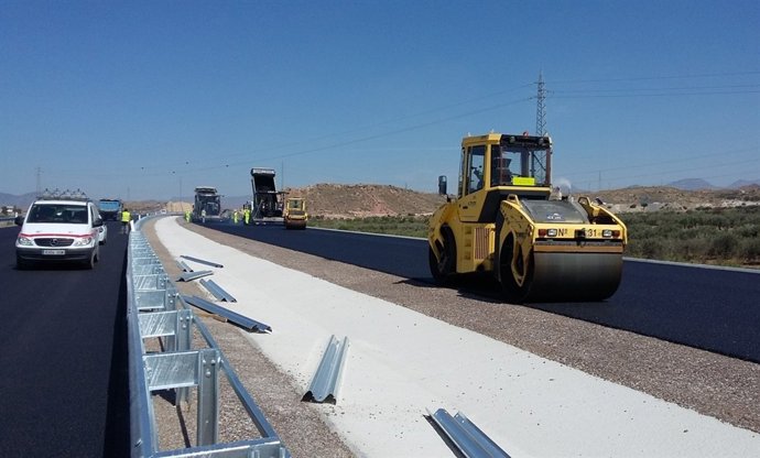 Obras en la variante de Albox