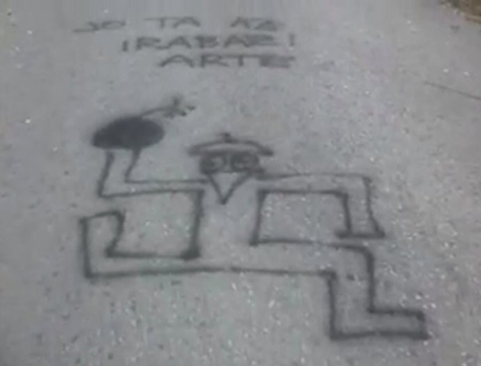 Imagen tomada en la carrera.