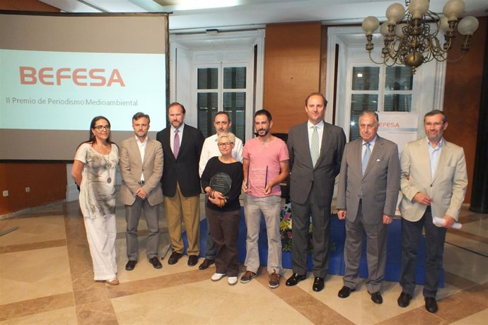 Entregan el II Premio Befesa de Periodismo Medioambiental.