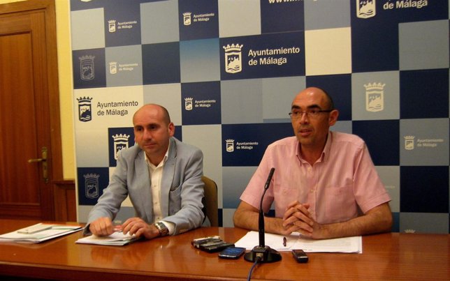 Francisco Conejo, PSOE, y Eduardo Zorrilla, IU