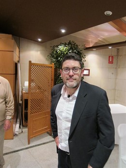 El candidato de Ciudadanos a la Presidencia de la Comunidad, Miguel Sánchez