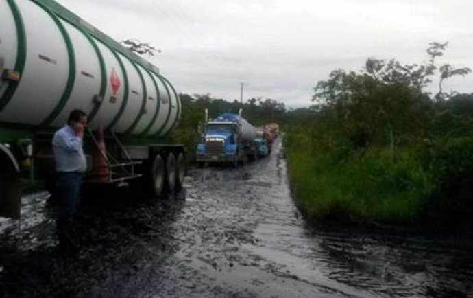 Derrame de petróleo en Putamayo