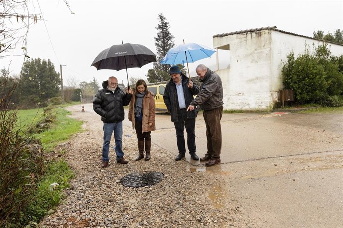 Obras de saneamiento y abastecimiento en Villaescusa