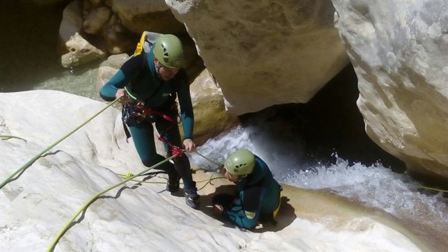 Agentes de Protección de la Naturaleza, más preparados para actuar en barrancos