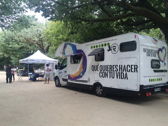 Caravana que quieres hacer con tu vida Abanca Santiago