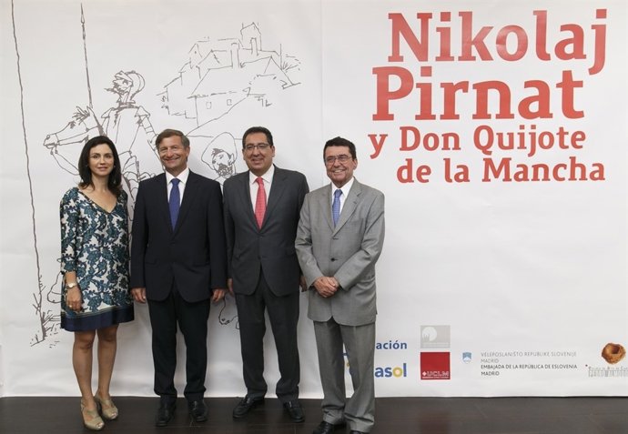 Inauguración de 'Nikolaj Pirnat y Don Quijote de la Mancha'