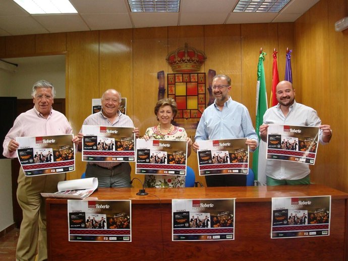 Presentación del concierto solildario en homenaje a Roberto Palmer