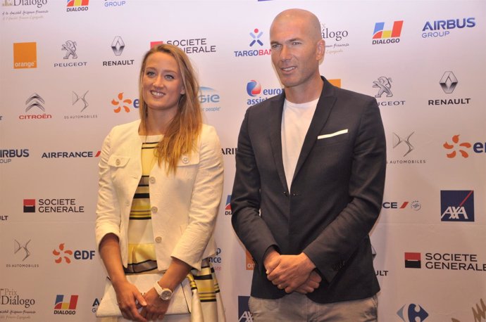 Belmonte y Zidane, en los Premios a la Amistad Hispano-Francesa