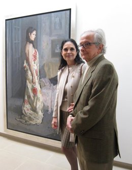 Revello de Toro y su esposa