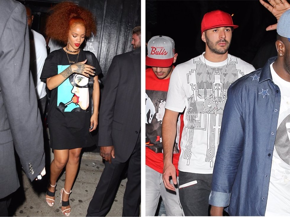 Rihanna y Benzema