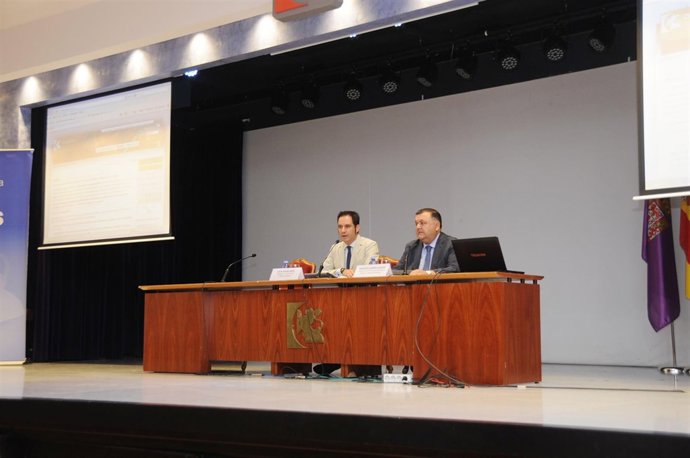 Criado y Zurera en la inauguración