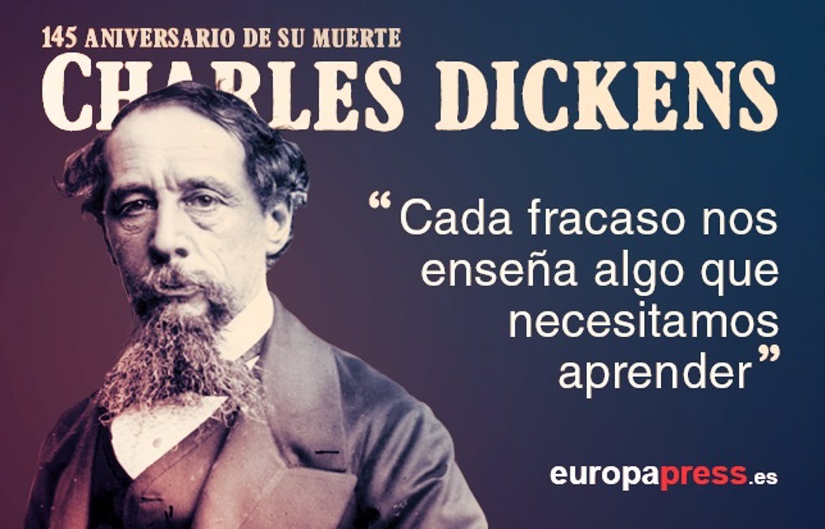 Charles Dickens, 20 frases del autor de Oliver Twist y David Copperfield