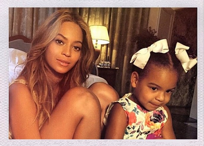 Instagram - Beyoncé y su imagen más tierna con la pequeña Blue Ivy