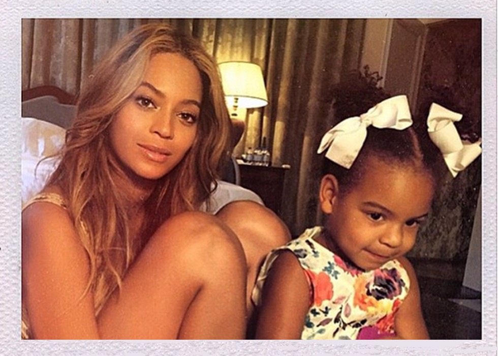 Beyoncé tierna con Blue Ivy en Instagram