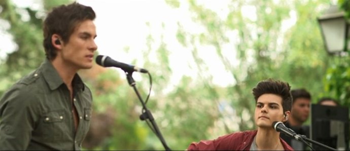 Andrés Dvicio y Abraham Mateo