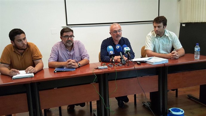 Montiel en un acto en Vinaròs (Castellón)