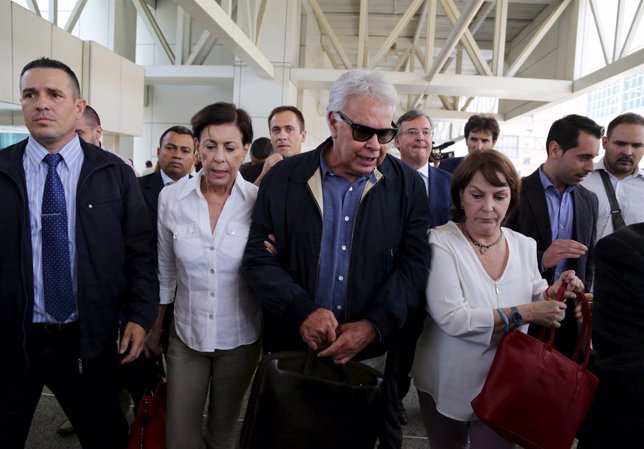 Felipe Gonzalez visita a Ledezma en Venezuela