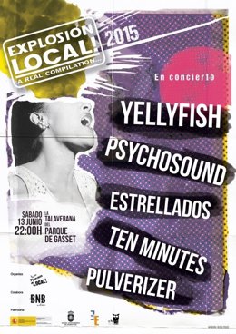 Cartel del concierto