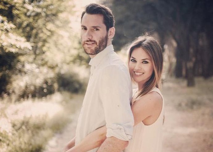 Helen Lindes y Rudy Fernández