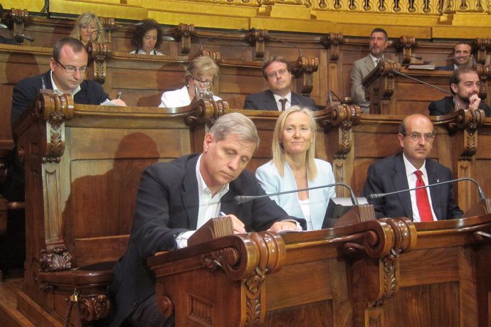 Concejales del PP en el Ayuntamiento de Barcelona