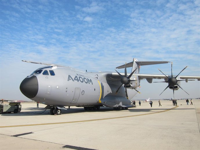 Prototipo Del A400M En La Base Aérea De Torrejón De Ardoz (Madrid)
