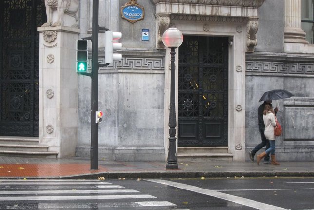 LLuvia en Bilbao