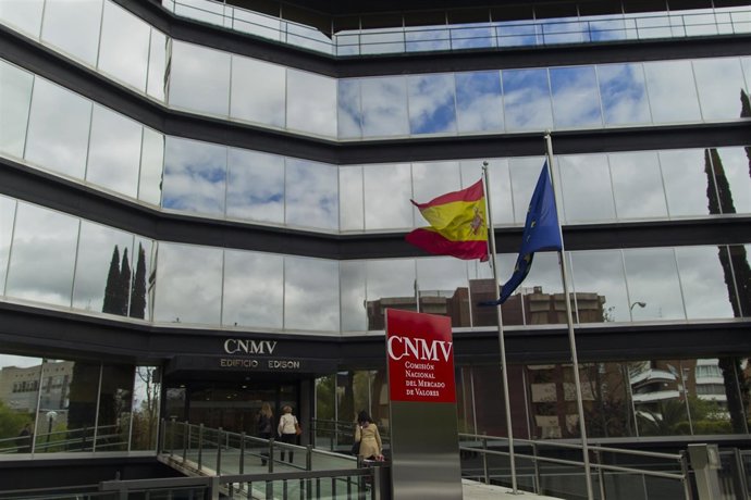 CNMV, fachada de la Comisión Nacional del Mercado de Valores