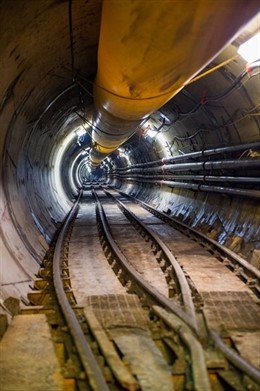 Túnel excavado por OHL en la Bahía de Nueva York