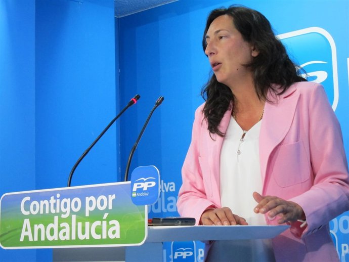 La secretaria general del PP andaluz, Dolores López. 