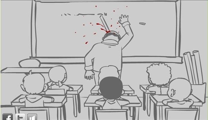 Videojuego 'Golpea a tu profesor/a'