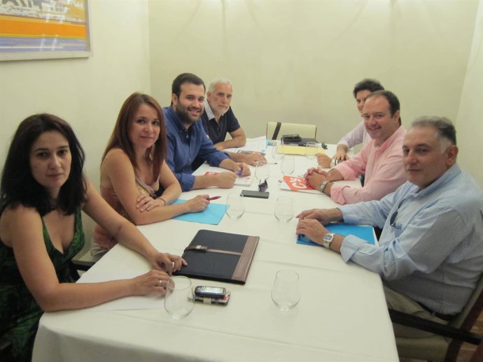 Segunda reunión entre PSOE y Ciudadanos en Cáceres