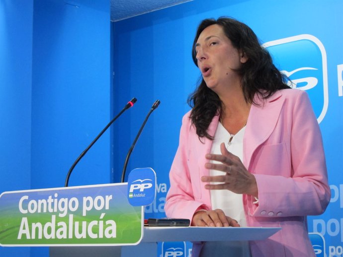 La secretaria general del PP de Andalucía, Dolores López. 