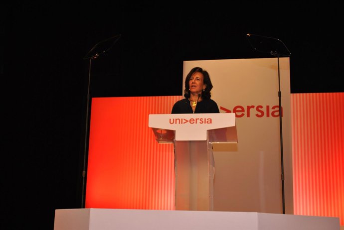 Ana Botín en la Junta de Universia