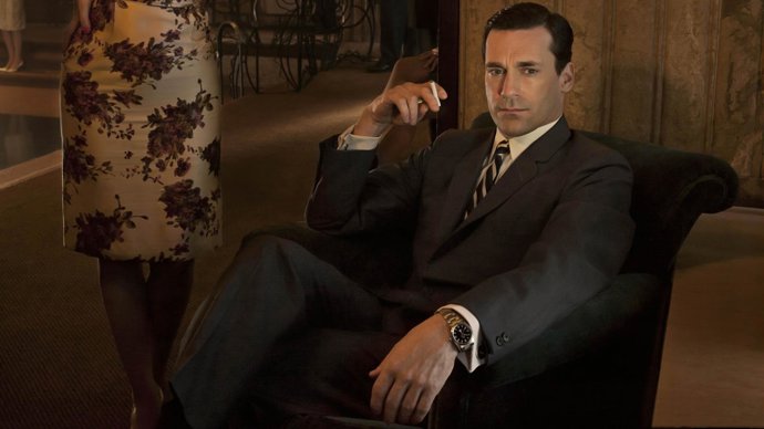 Don Draper en Mad Men.