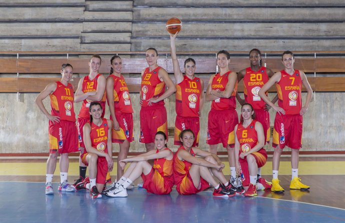Selección española femenina de baloncesto para el Eurobasket