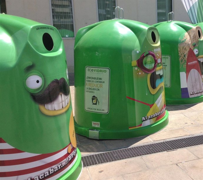 Contenedores del Plan Verano 2015 de Ecovidrio