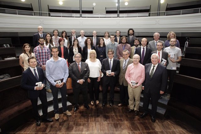 Entrega de los Premios Hélice de la Universidad de Zaragoza