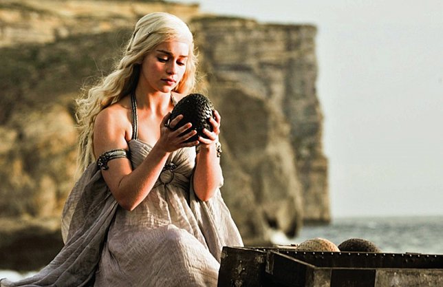Daenerys piensa que Beyoncé tiene uno de sus huevos de dragón.