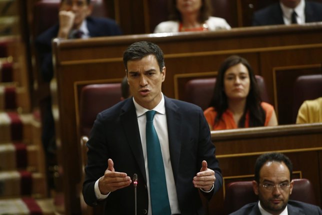 Pedro Sánchez en el Congreso