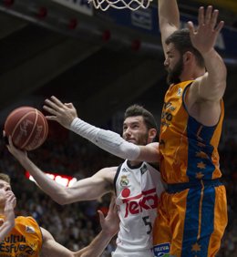 Rudy Fernández en el Valencia Basket - Real Madrid