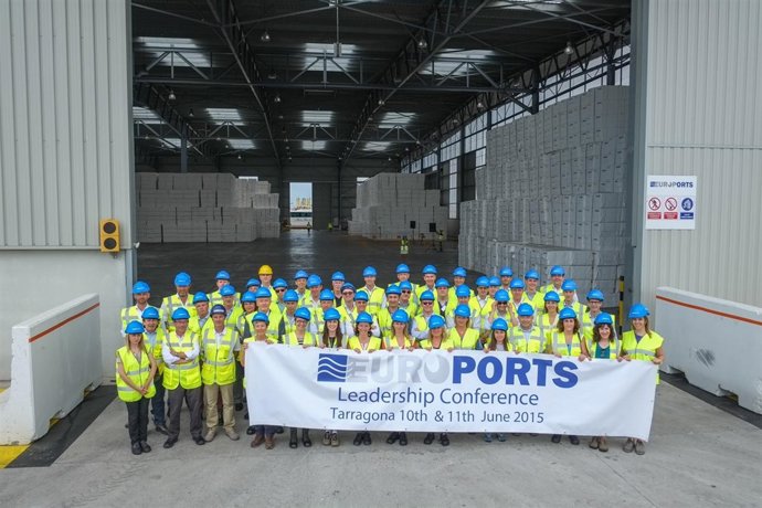 Visita de Euroports en el Puerto de Tarragona en su conferencia de directivos