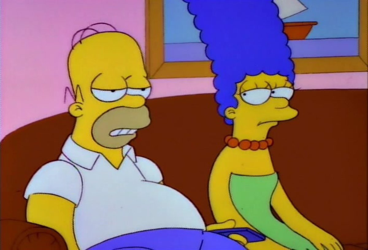 Divorcio En Los Simpson Homer Deja A Marge Por Lena Dunham 
