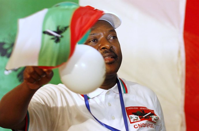 El presidente de Burundi, Pierre Nkurunziza