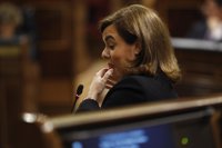 Santamaría: Rajoy es el "mejor" portavoz